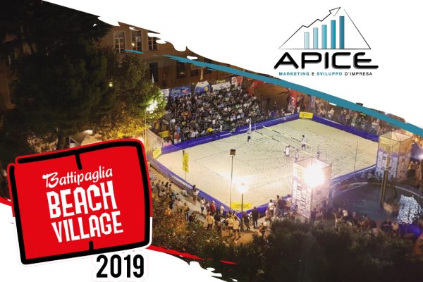 APICE sponsor del Battipaglia Beach Village 2019